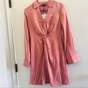 Very J button up dress NWT!